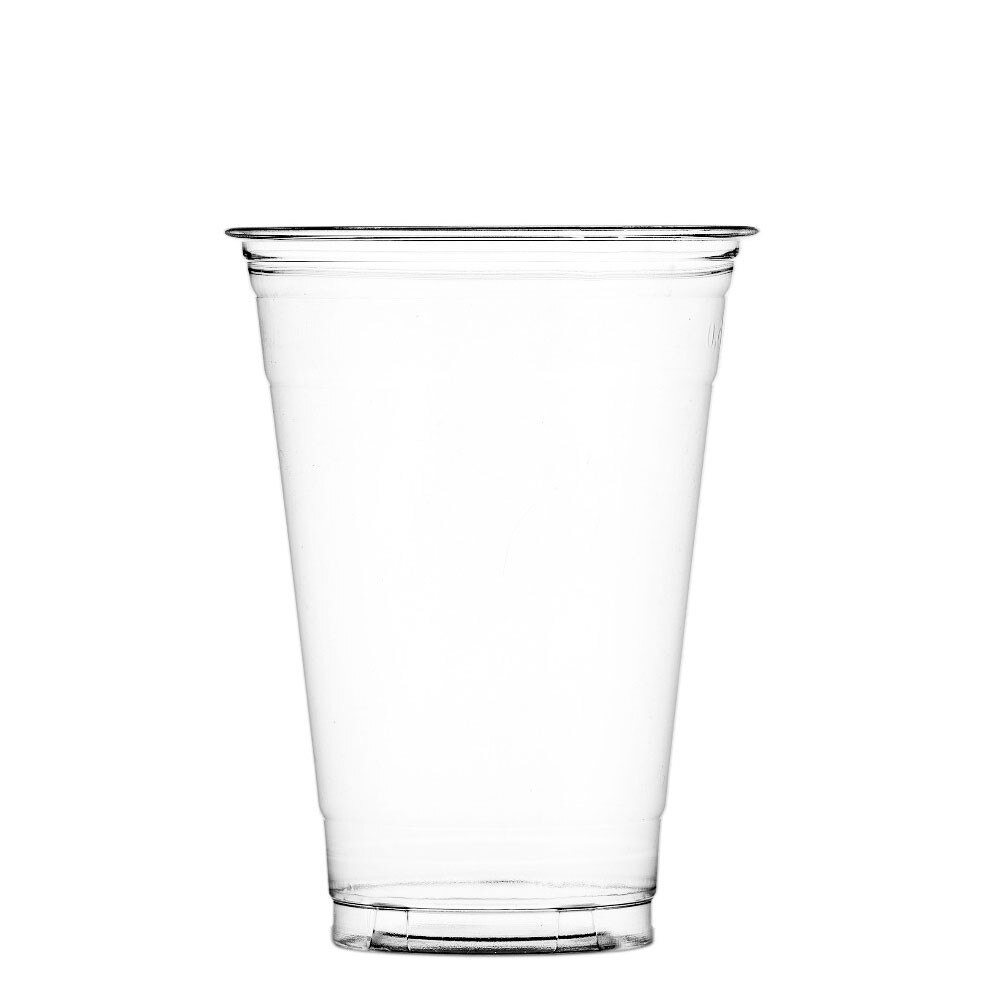 12oz Clear Disposable PET Cup x 1000 Case