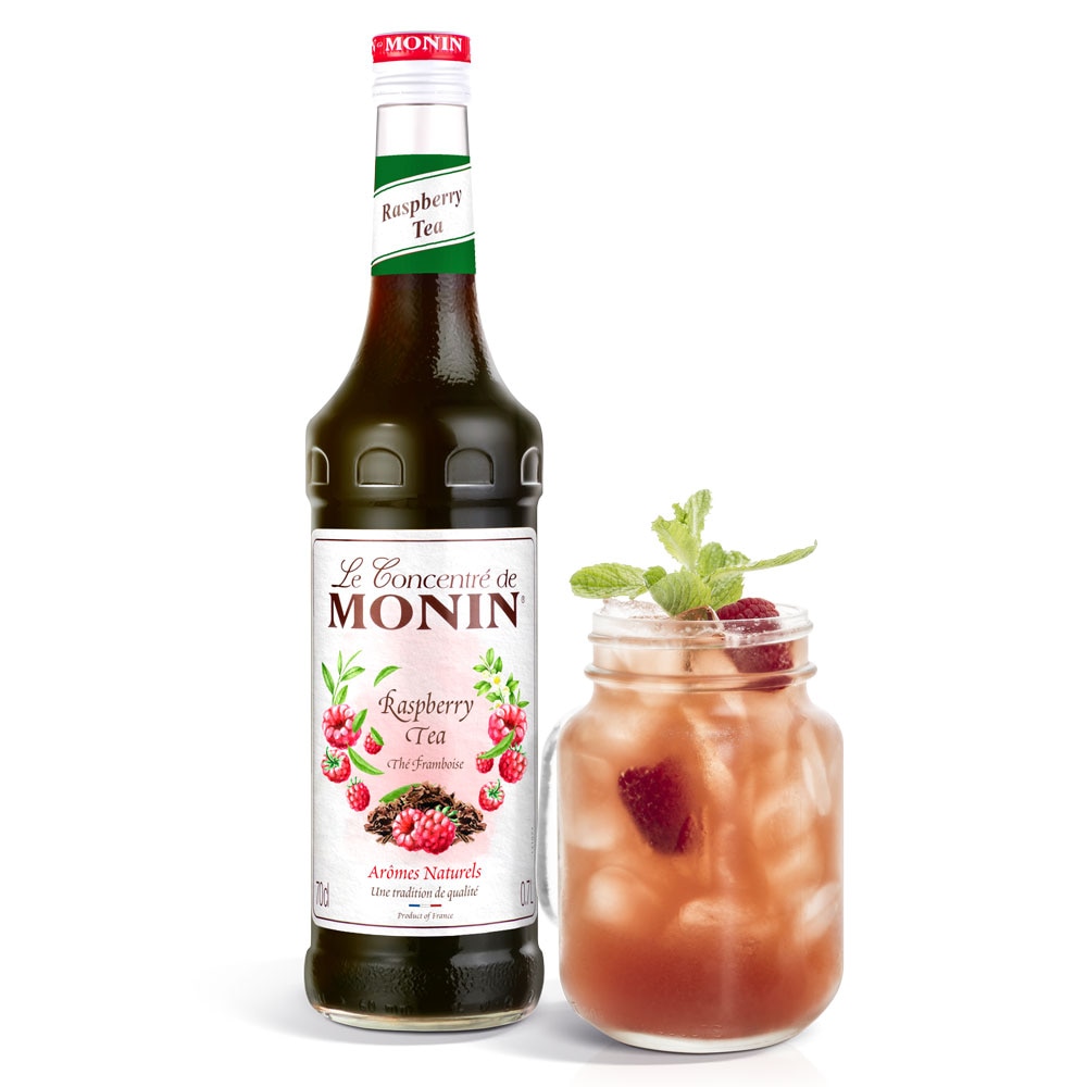 Monin Tea - Raspberry - 1L Plastic