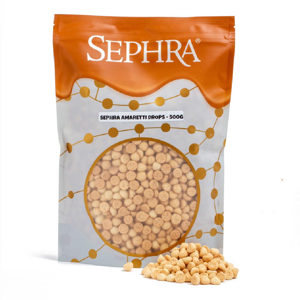 Sephra Amaretti Topping (10-13mm) - 500g - BEST BEFORE 14/07/2026